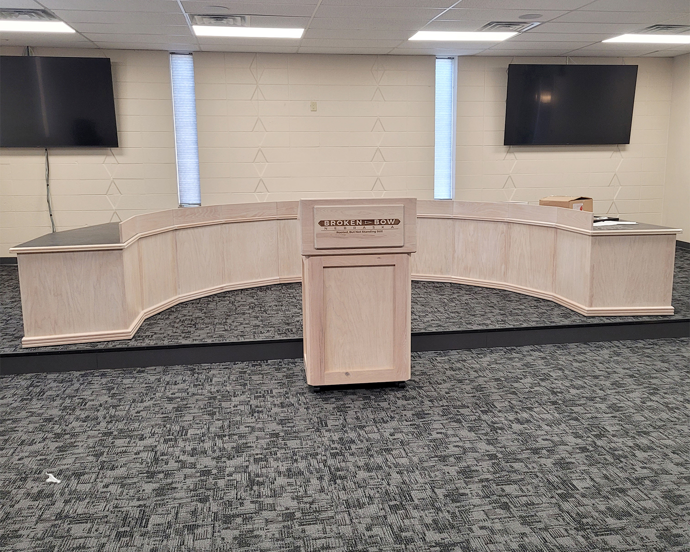 CSI: City of Broken Bow Council Furniture