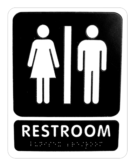 ADA Restroom Sign
