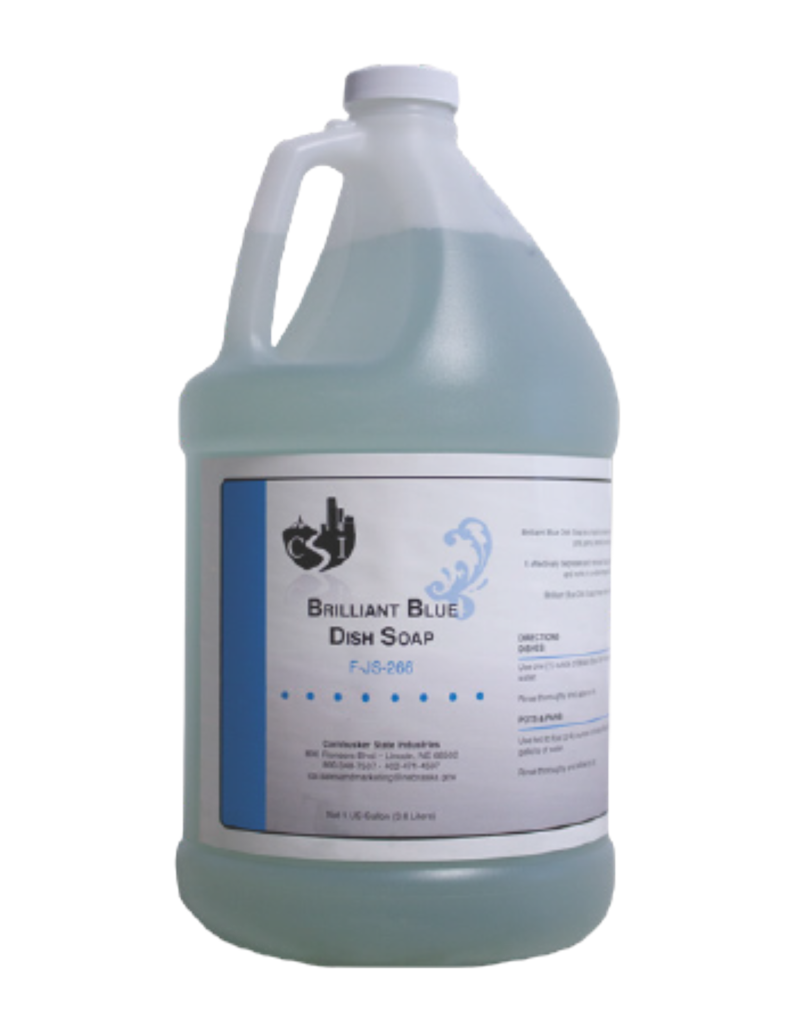 Brilliant Blue Dish Soap