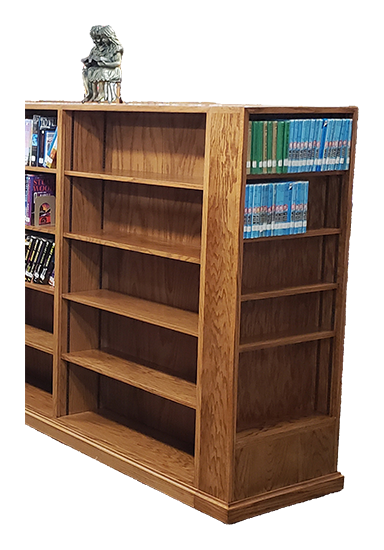 Double Sided Bookcase
