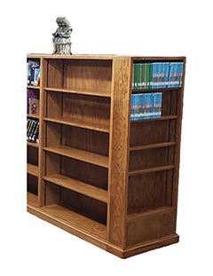 Double Sided Bookcase