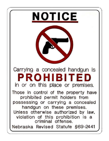 Gun Ordinance Sign
