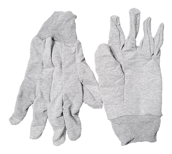 Grey Fleece Gloves
