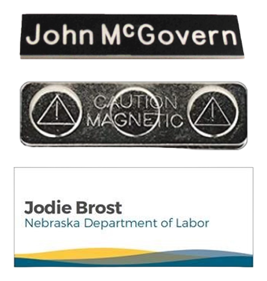 Magnetic Name Badges