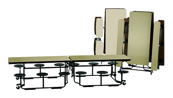 Rectangular Tables with Seating