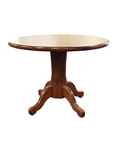 Round with Wood Edge