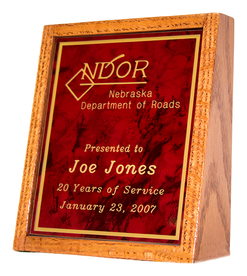 Standing A Desk Plaque