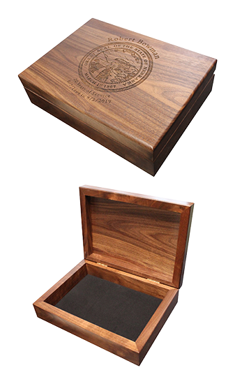 Walnut Keepsake Box