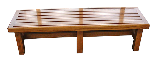 Wood Bench