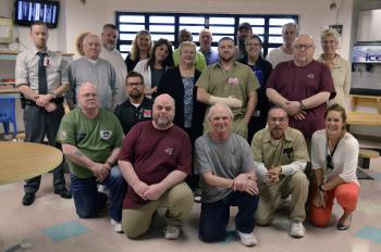 Veterans Service Group members and staff