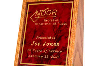 Standing Desk Plaque