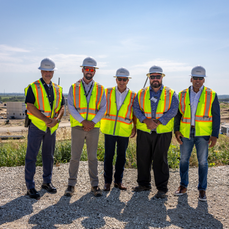 New facility site visit