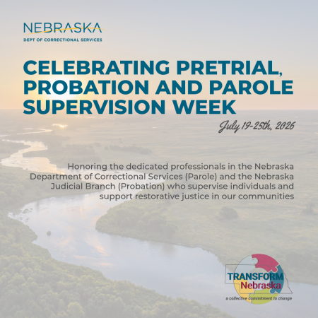 Celebrating Pretrial, Probation and Parole Supervision week