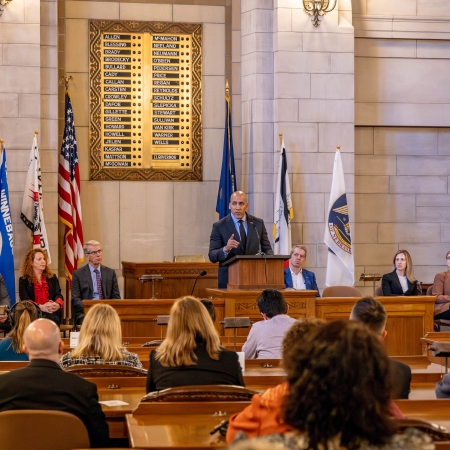dir_j.jpg NDCS Director Rob Jeffreys shares about Reentry 2030 goals, which are centered around reentry success, education, employment, collaboration and supportive resources.